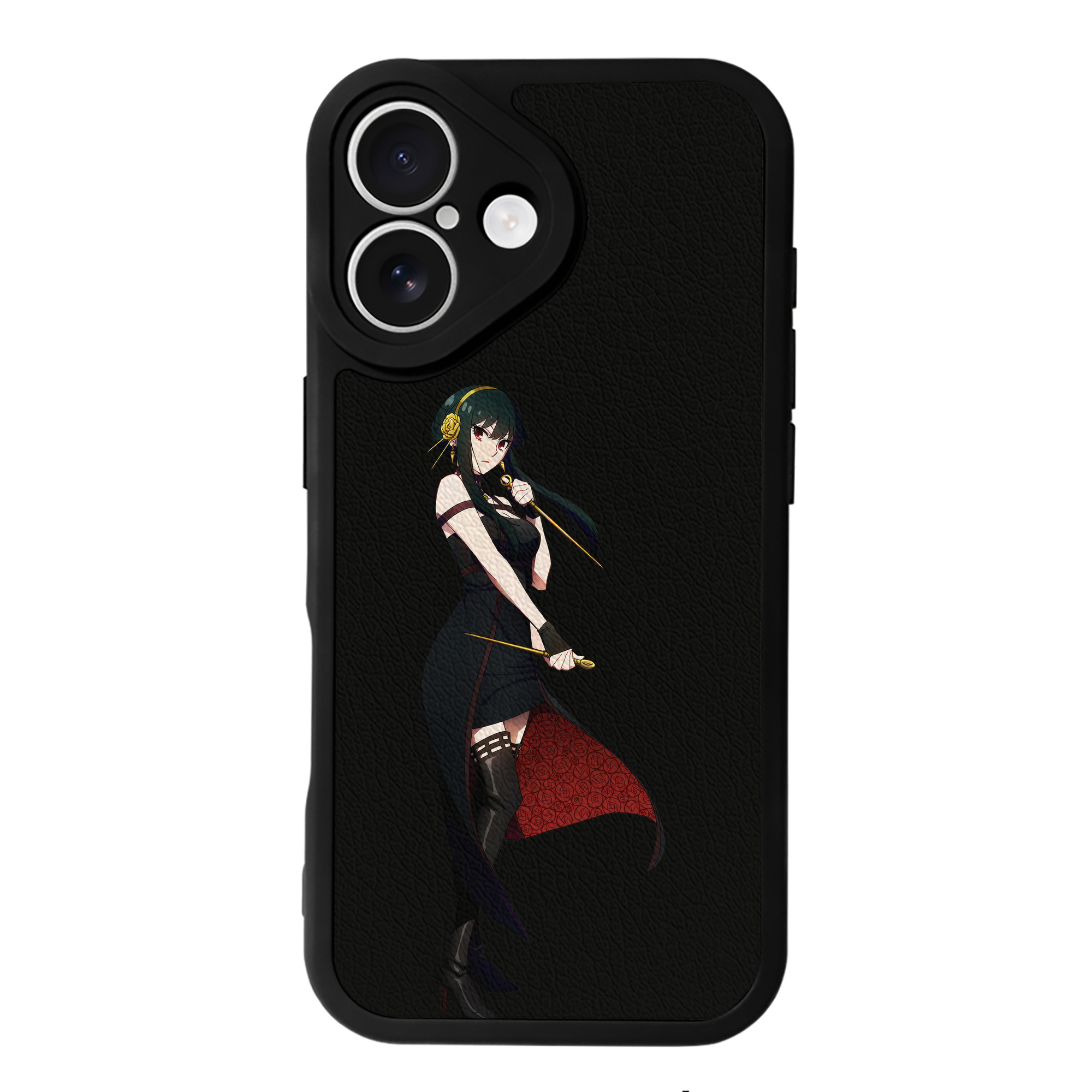 （画像用） SPY×FAMILY间谍家家酒 【iPhone 16シリーズ対応】シリコンスマホケース（レザー調） 材質：シリコン